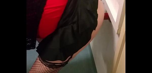  crossdressing sissy wants and needs a real mans cock